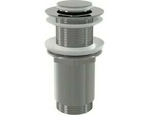 Výpust umyvadlová Click/Clack Alca A394 5/4" bez přepadu, malá zátka