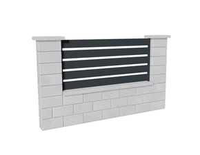 Výplň plotová DEKMETAL TAVOLA 7G78D anthracite grey
