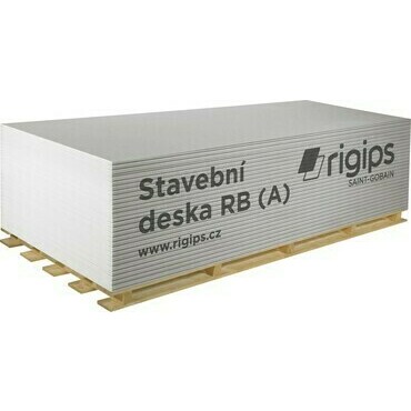 Deska sádrokartonová Rigips RB (A) 9,5×1250×2000 mm