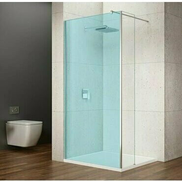 Stěna pevná Gelco Vario 350 mm leštěný hliník/čiré sklo