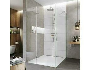 Dveře sprchové + boční stěna Mereo Novea CK10115ZL 800×900 mm levé chrom/čiré sklo