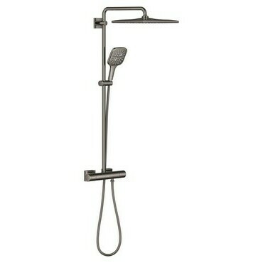 Systém sprchový termostatický Grohe Rainshower SmartActive 310 Cube Hard Graphite