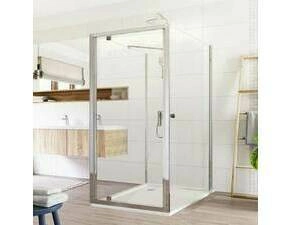 Dveře sprchové + boční stěna Mereo Lima CK87853K 800×1 000×800 mm chrom/čiré sklo