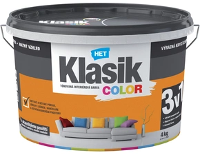 Malba interiérová HET Klasik Color oranž pomerančový, 4 kg