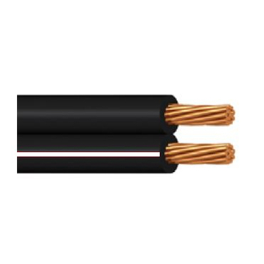 Kabel flexibilní CYH V03VH-H 2× 1,5 metráž černá, bílá