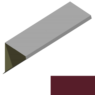 Ukončení pultové střechy RS312S-60 SP 25 2R036 vínová