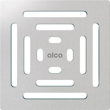 Mřížka designová Alca MPV012 102×102 mm nerez mat