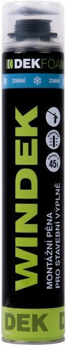 DEK Pěna montážní DEKFOAM WINDEK zimní pistolová 750 ml