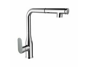 Baterie dřezová stojánková Mereo Viana CBE20104 s výsuvnou sprškou chrom