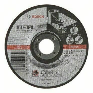 Kotouč řezný Bosch 3v1 125×2,5 mm