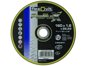 Kotouč řezný Flexovit PerFlex A46S-BF41 180×22,23 mm