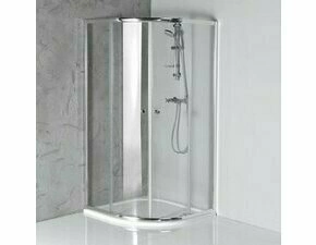 Kout sprchový Aqualine Arleta 800×800 mm chrom/čiré sklo R550