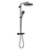 Systém sprchový termostatický Grohe Rainshower SmartActive 310 phantom black 22119KF0