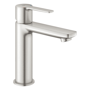 Baterie umyvadlová stojánková Grohe Lineare velikost S SuperSteel 23106DC1