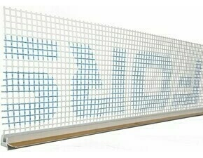 Profil začišťovací Retek PVC 6 mm s tkaninou a lamelou 2,4 m bílý