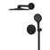 Systém sprchový termostatický Grohe Grohtherm SmartControl s hlavovou sprchou Rainshower SmartActive 310 phantom black 34863KF0