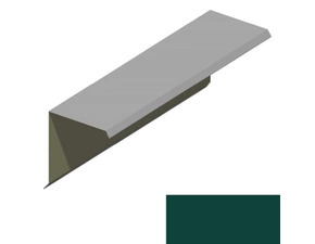 Ukončení pultové střechy RS312S-75 SP 25 RAL 6005 zelená