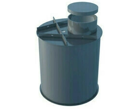 Nádrž na dešťovou vodu Plastic Box 2 000 l válcová samonosná