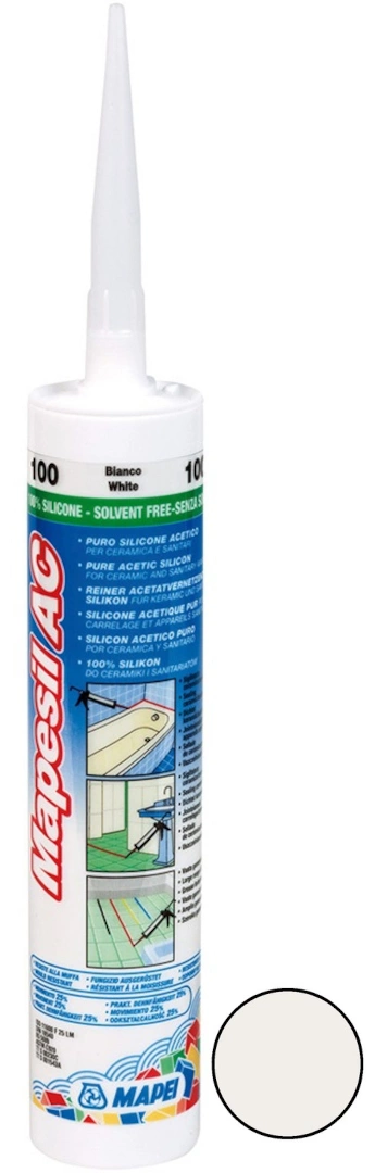 MAPEI Tmel silikonový Mapei Mapesil AC 130 jasmínová 310 ml