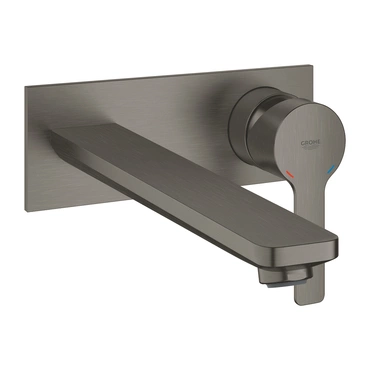 Díl nadomítkový Grohe Lineare 2 otvory, velikost L kartáčovaný Hard Graphite 23444AL1