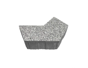 Dlažba betonová DITON OMNIA standard vymývaný bianco výška 80 mm