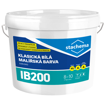 Malba interiérová Stachema IB200 bílá 40 kg