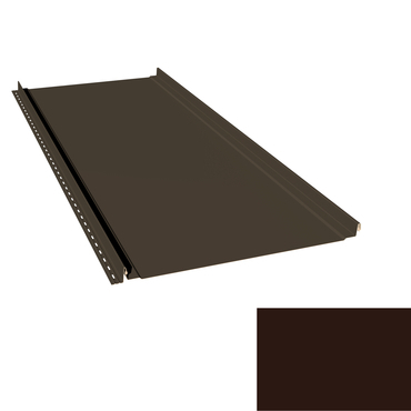 Krytina plechová LINEDEK 360 Flat SP 25 LESK 2M295 hnědá