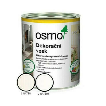 Vosk dekorační Osmo 3186 intenzivní bílý 2,5 l