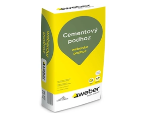 Postřik cementový weberdur podhoz 25 kg