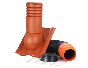 Komplet odvětrací Betonpres DN150 cihlová