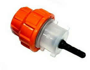 Koncovka k optickým chráničkám DN40 s ventilkem