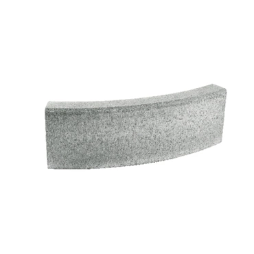 Obrubník chodníkový BEST BEST LINEA vnější oblouk R1 standard antracit 80×780×250 mm