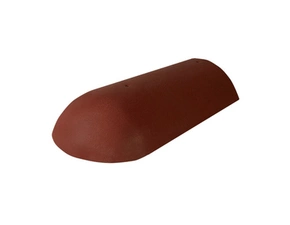 Hřebenáč koncový Bramac Novo s vrutem červenohnědá