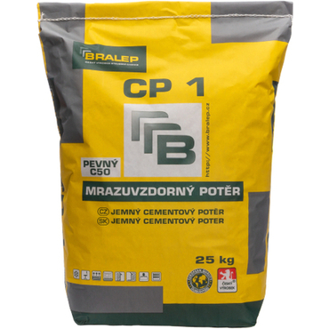 Potěr jemný Bralep CP 1 25 kg