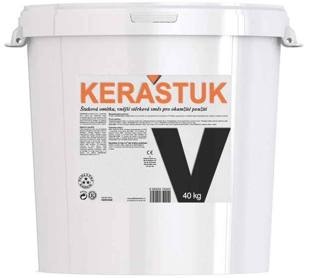 — Omítka štuková Keraštuk V vnější 40 kg