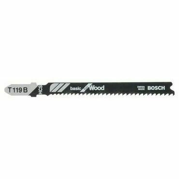 Plátek pilový Bosch T 119 B Basic for Wood 5 ks