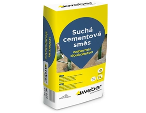 Směs suchá cementová webermix sloupkobeton 25 kg