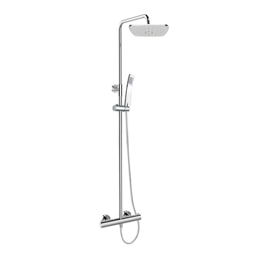 Systém sprchový termostatický Mereo CB60104TSB 150 mm chrom/šedá