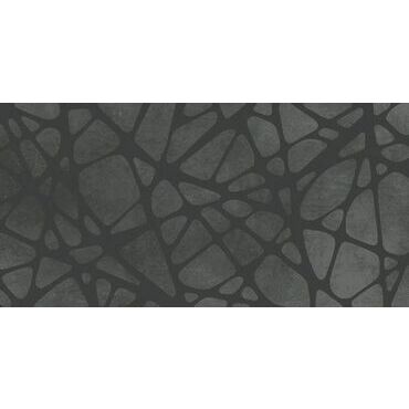 Obklad Rako Extra 30×60 cm černá (se vzorem) WARVK836
