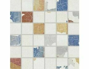 Mozaika Rako Betonico 5×5 cm (set 30×30 cm) vícebarevná WDM05796