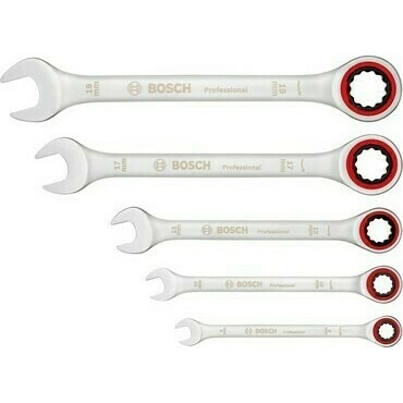Sada ráčnových/očkoplochých klíčů Bosch 5 ks
