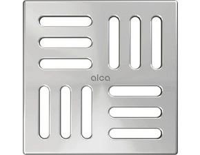 Mřížka designová Alca MPV004 102×102 mm nerez