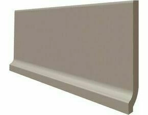 Sokl s požlábkem Rako Taurus Color 8×20 cm hnědošedá TSPF6025