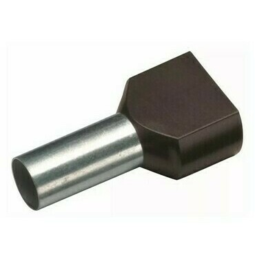 Dutinka lisovací izolovaná dvojitá Cimco 2× 6 mm2 14 mm 100 ks / bal.