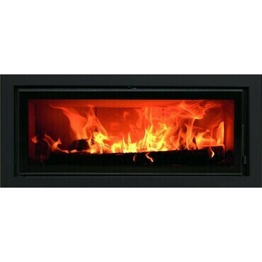 Vložka krbová Panadero Panorama černá