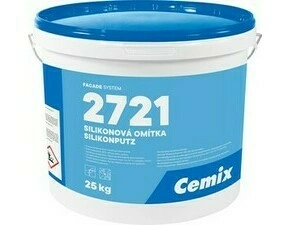 Omítka silikonová Cemix 2721 R 1,5 mm bezpř., 25 kg