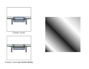 Rošt sprchový Profilpas CLASSIC COVER XPC/60 nerez leštěná