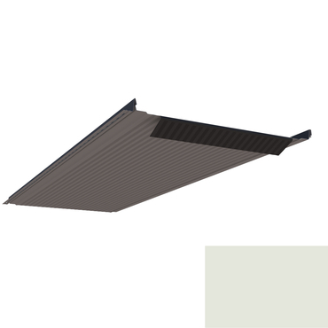 Krytina plechová LINEDEK 485 Micro SP 25 LESK 2W007 šedobílá BentCut