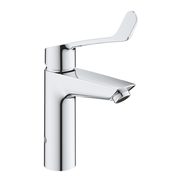 Baterie umyvadlová stojánková Grohe Eurosmart velikost M, s lékařskou pákou chrom 23985003