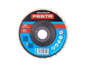 Kotouč leštící lamelový Festa 125×22,2 mm